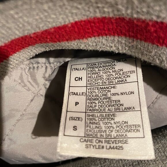 Disney Store Mickey Mouse Letterman/ Bomber Jacket Size Small Full Zip - Picture 9 of 9